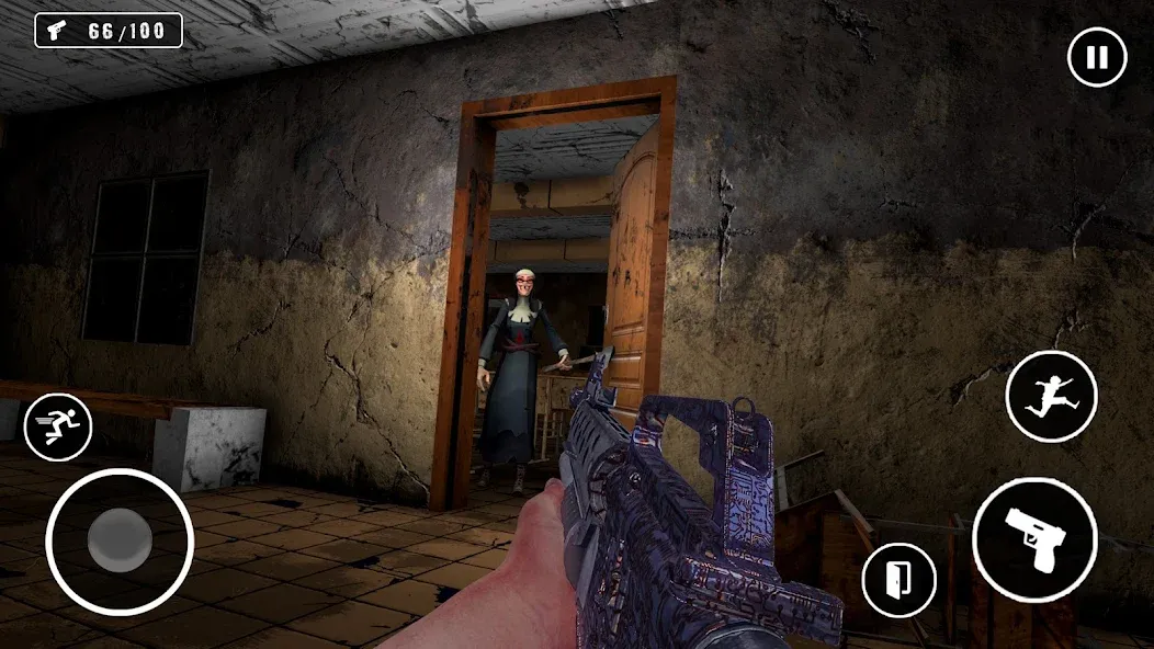 Scary Nun Horror School Escape Mod APK Много денег и бессмертие — Скачать на Андроид — скриншот 4