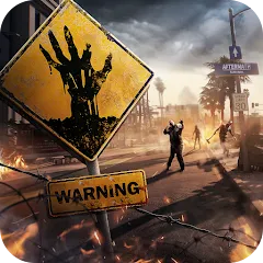 Скачать Aftermath Survival: Zombie War (Мод: Много денег и бессмертие) на Андроид