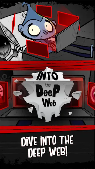 Into the Deep Web: Idle Game — Много денег и без рекламы — скриншот 1