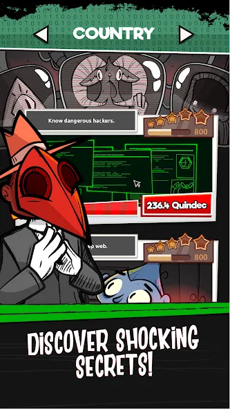 Into the Deep Web: Idle Game — Много денег и без рекламы — скриншот 2