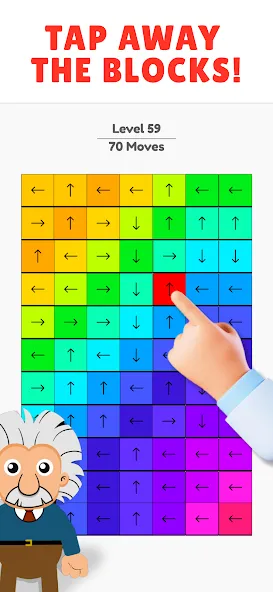 Скачать Unpuzzle: Tap Away Blocks Game — Последняя версия (Все уровни разблокированы) — скриншот 1