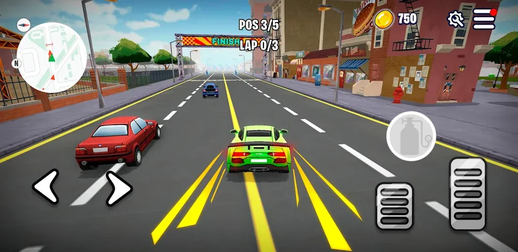 Скачать Rumble Racing: Car Drifting с модом — Много денег — скриншот 1