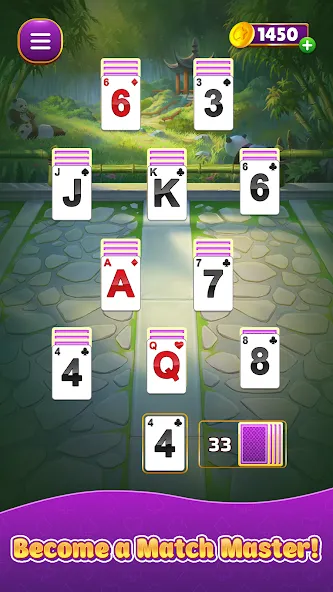 Скачать взлом Card Match на Андроид — Много денег — скриншот 4