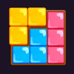 Скачать Block King - Brain Puzzle Game — Модификация Много денег и без рекламы