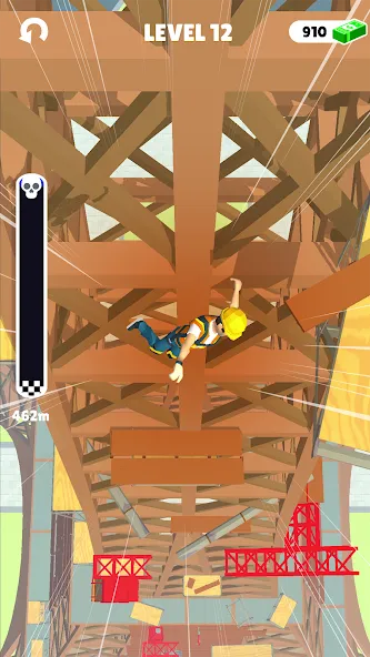 Скачать взломанную Ragdoll Fall: Break the Bones! — Много денег и без рекламы — скриншот 5