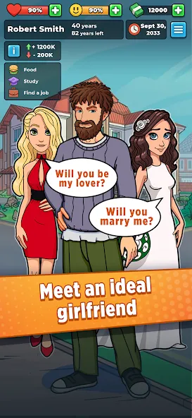 Скачать Hobo Life: Business Simulator с модом — Много денег — скриншот 2