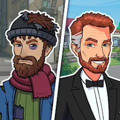 Скачать Hobo Life: Business Simulator с модом — Много денег