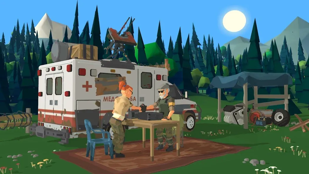 Скачать Zombie Forest 3: Underground MOD APK — Много денег и патронов — скриншот 5