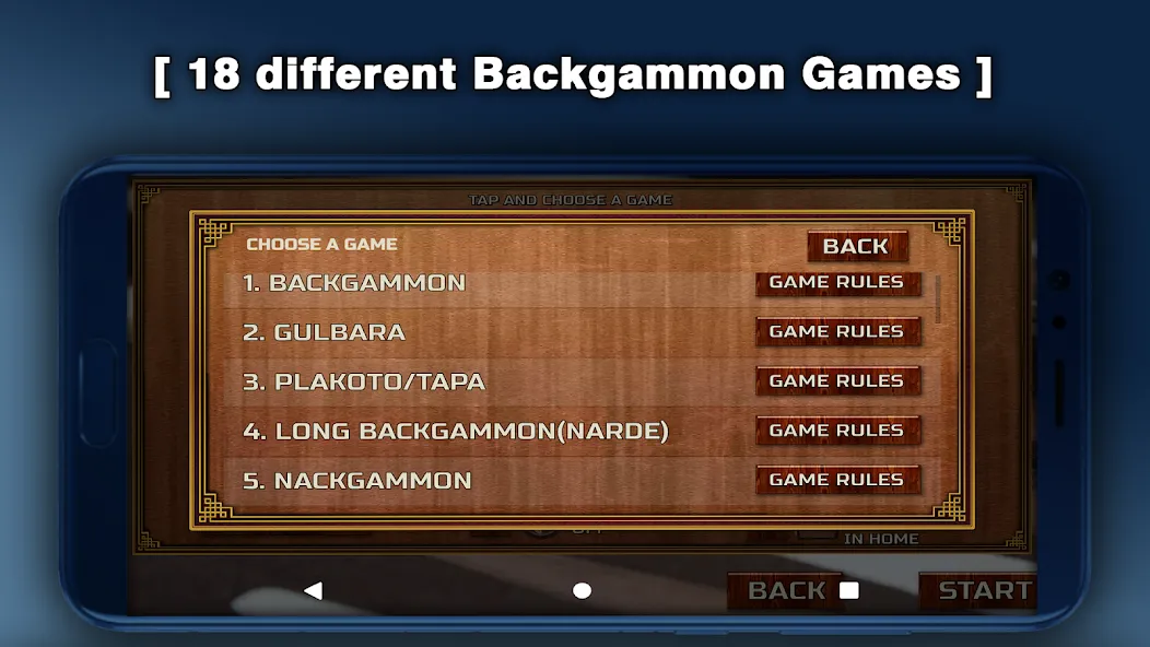 Backgammon - 18 Board Games MOD — Много денег на Андроид — скриншот 2