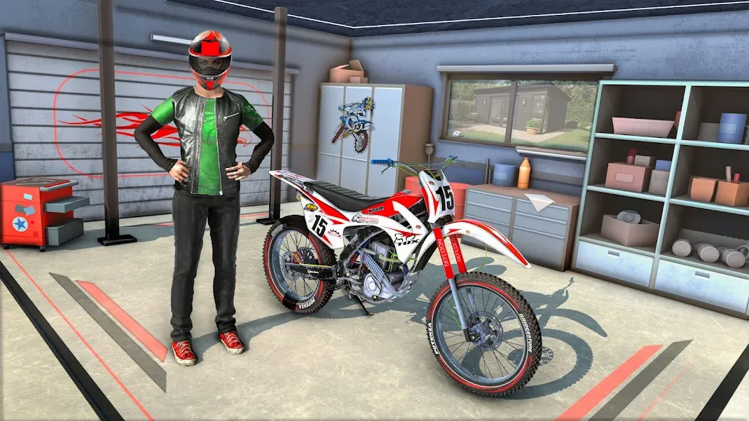 Скачать Bike Stunt Race Tricks Master на Android — Много денег — скриншот 2