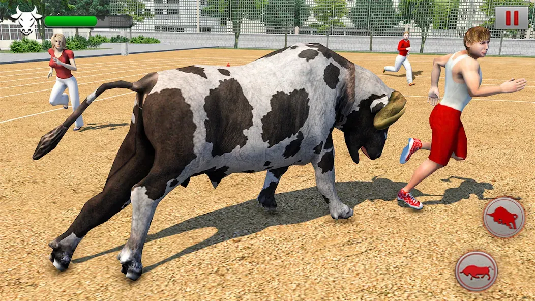 Скачать Bull Fighting Game: Bull Games на телефон — Много денег — скриншот 3
