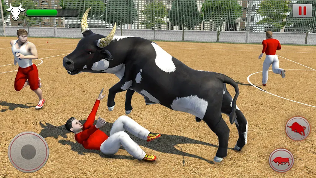 Скачать Bull Fighting Game: Bull Games на телефон — Много денег — скриншот 4