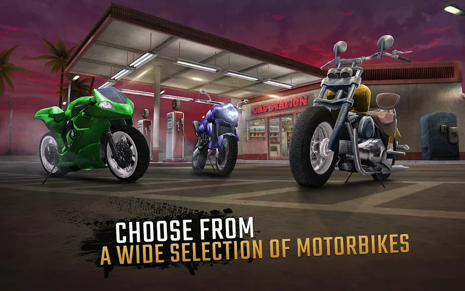 Moto Rider GO: Highway Traffic — Мод: Много денег — скриншот 2 Moto Rider GO: Highway Traffic — Мод: Много денег — скриншот 2