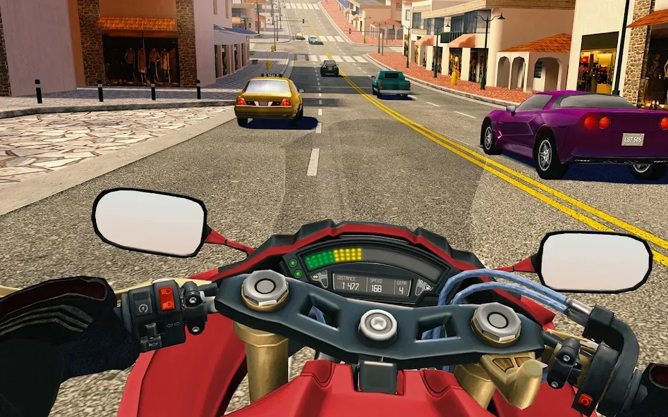 Moto Rider GO: Highway Traffic — Мод: Много денег — скриншот 3 Moto Rider GO: Highway Traffic — Мод: Много денег — скриншот 3