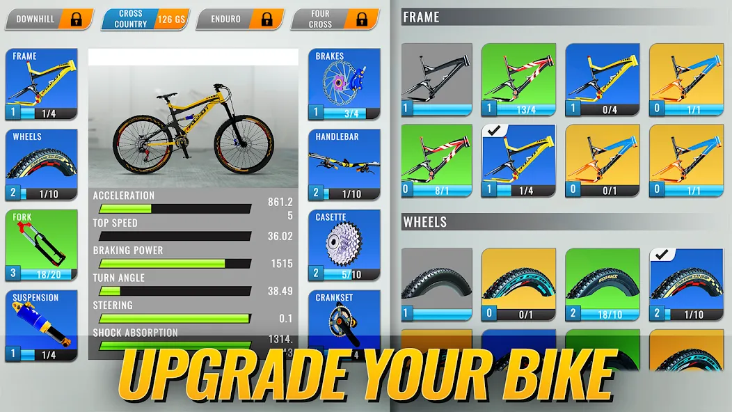 Скачать Bike Clash: PvP Cycle Game (Мод: Много денег) на Андроид — скриншот 3