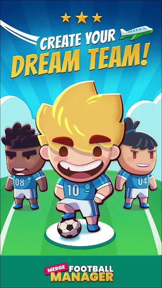 Скачать Merge Football Manager: Soccer MOD APK — Много денег — скриншот 4 Скачать Merge Football Manager: Soccer MOD APK — Много денег — скриншот 4