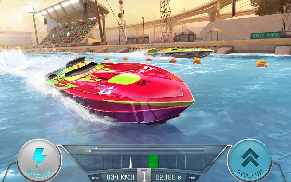 Скачать TopBoat: Racing Boat Simulator на Android — Много денег и бесконечная энергия — скриншот 5