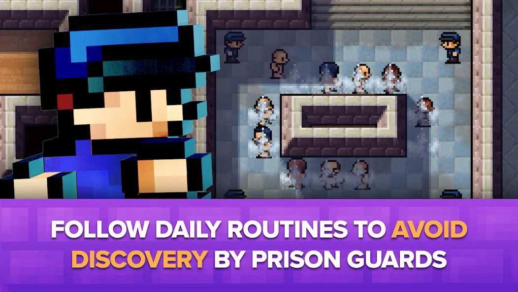 The Escapists: Prison Escape MOD — Взломанная на деньги и бесконечные предметы на Андроид — скриншот 3 The Escapists: Prison Escape MOD — Взломанная на деньги и бесконечные предметы на Андроид — скриншот 3