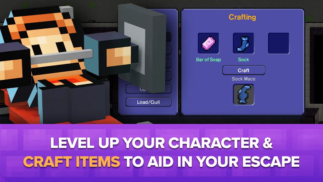 The Escapists: Prison Escape MOD — Взломанная на деньги и бесконечные предметы на Андроид — скриншот 5