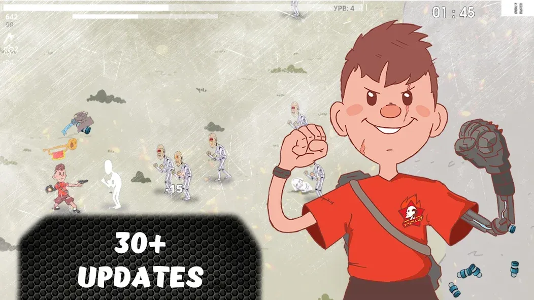 Atomic Survivors MOD — Бессмертие и много денег на Андроид — скриншот 4