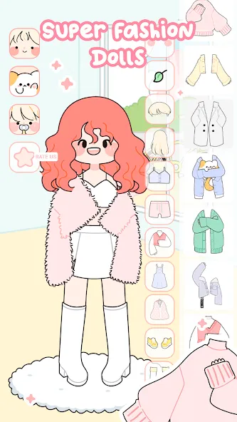 Скачать Lovely Doll : Dress Up Game — Модификация Все открыто — скриншот 1 Скачать Lovely Doll : Dress Up Game — Модификация Все открыто — скриншот 1