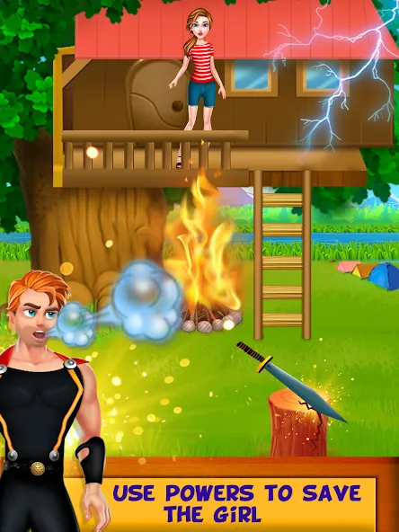 Взломанная Save the Girl: Rescue Princess на Андроид — Много денег и без рекламы — скриншот 2