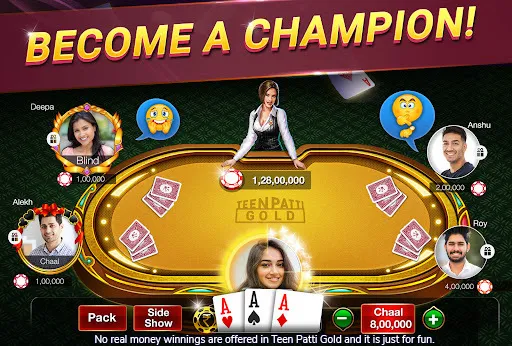 Скачать Teen Patti Gold, Rummy & Poker — Последняя версия (Много денег и читы) — скриншот 1