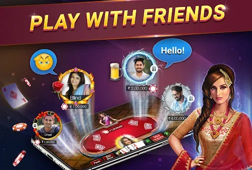 Скачать Teen Patti Gold, Rummy & Poker — Последняя версия (Много денег и читы) — скриншот 5