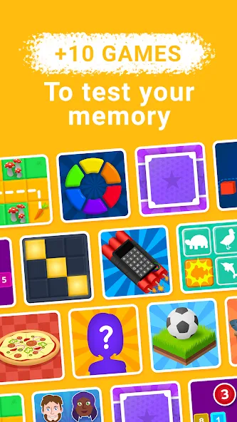 Train your Brain. Memory Games MOD — Все уровни разблокированы на Андроид — скриншот 2