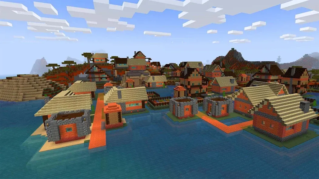 Взлом Mini Block Craft Realm Craft — Много денег и бесконечные ресурсы — скриншот 2 Взлом Mini Block Craft Realm Craft — Много денег и бесконечные ресурсы — скриншот 2