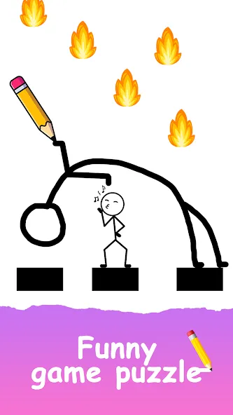 Скачать Save The Stick: Draw 2 Save — Много денег — скриншот 3
