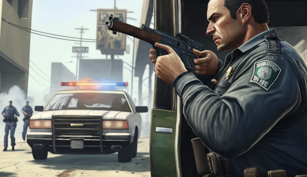 Gangster City: Ultimate Mafia Mod APK Много денег и бессмертие — Скачать на Андроид — скриншот 5
