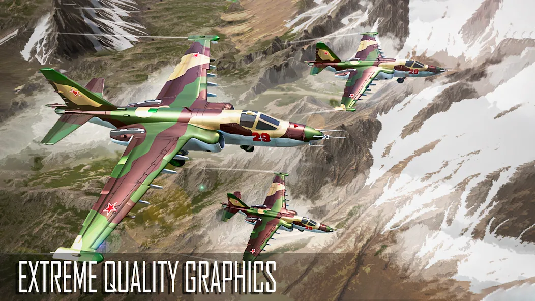 Скачать Jet Fighter: Sky Combat 3D на Андроид — Много денег и разблокированы все самолеты — скриншот 4
