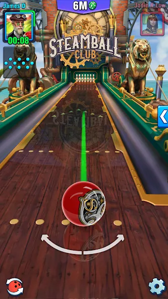 Скачать Bowling Crew — 3D bowling game на телефон — Много денег — скриншот 5