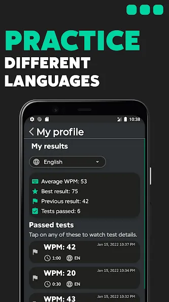 TypeGo – speed up your typing! MOD APK — Все премиум темы открыты — скриншот 3