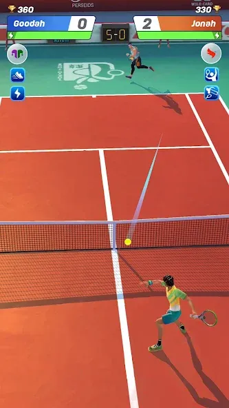 Скачать Tennis Clash: Multiplayer Game — Модификация Много денег и без рекламы — скриншот 2