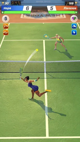 Скачать Tennis Clash: Multiplayer Game — Модификация Много денег и без рекламы — скриншот 3
