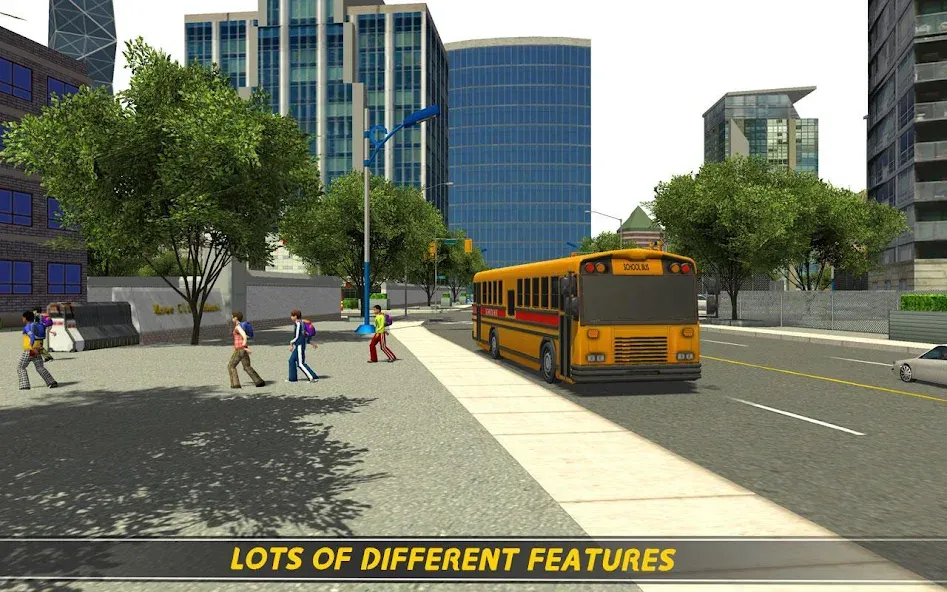 School Bus 16 MOD APK — Много денег — скриншот 2