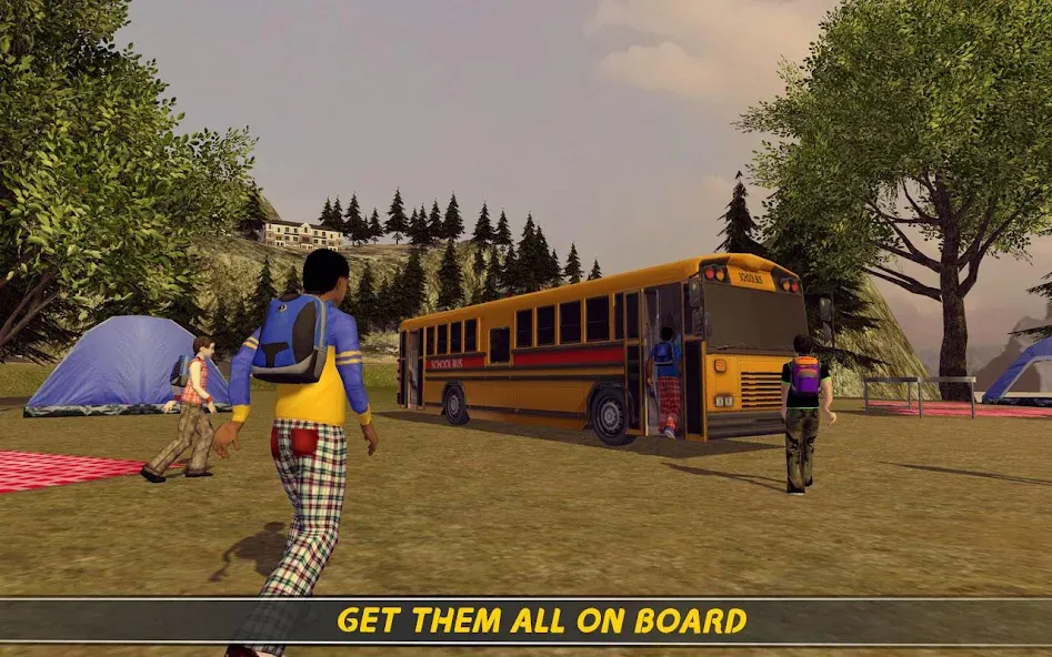 School Bus 16 MOD APK — Много денег — скриншот 3