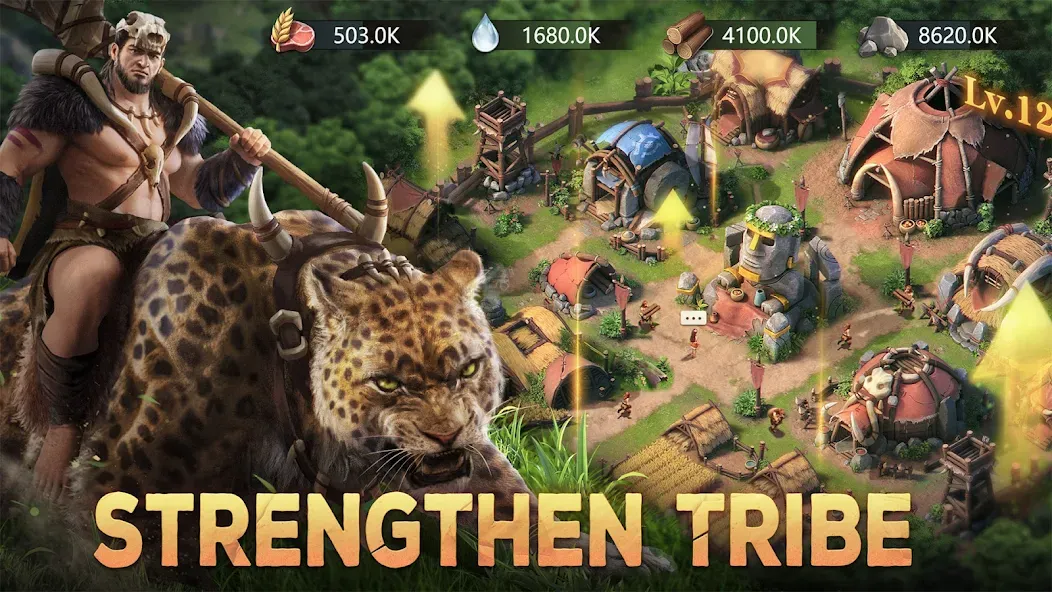 Primitive Era: 10000 BC MOD — Много ресурсов на Андроид — скриншот 5