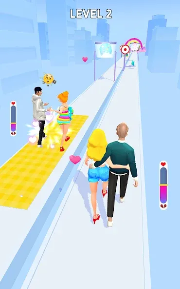Bestie Breakup - Run for Love — Взломанная версия (Много денег) — скриншот 3