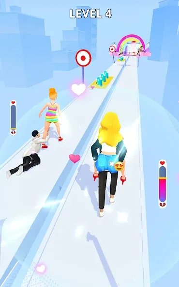 Bestie Breakup - Run for Love — Взломанная версия (Много денег) — скриншот 4