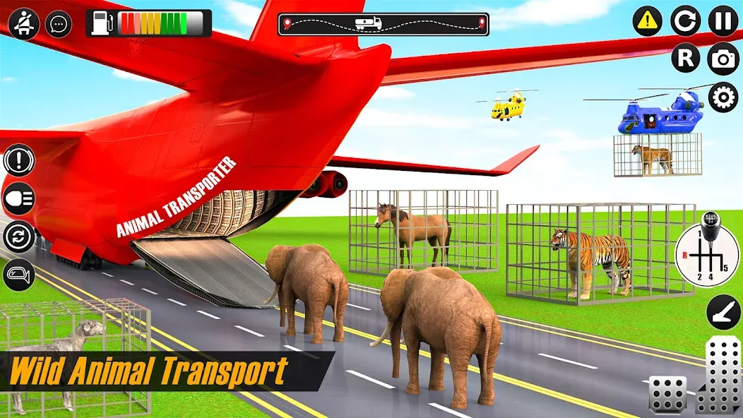 Animal Transport Driving Games MOD APK на Android — Много денег — скриншот 3