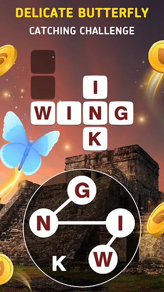 World of Wonders - Word Games на Андроид — Мод Много денег и подсказок — скриншот 5
