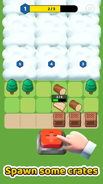 Tap to Build MOD APK на Android — Много денег — скриншот 1
