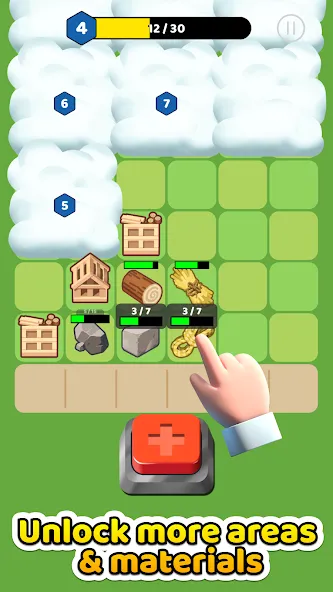 Tap to Build MOD APK на Android — Много денег — скриншот 4