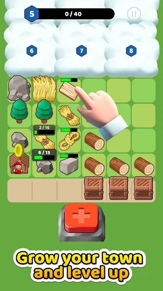 Tap to Build MOD APK на Android — Много денег — скриншот 5