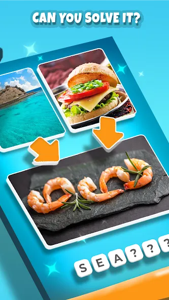 Скачать 2 Pics 1Word. Offline Games на Android — Много подсказок — скриншот 3