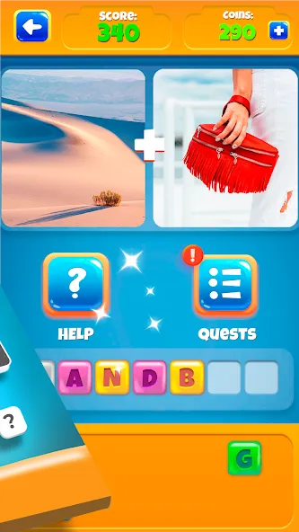 Скачать 2 Pics 1Word. Offline Games на Android — Много подсказок — скриншот 4