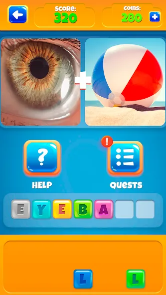 Скачать 2 Pics 1Word. Offline Games на Android — Много подсказок — скриншот 5